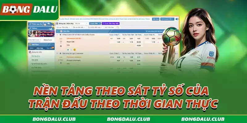 Nền tảng theo sát tỷ số của trận đấu theo thời gian thực
